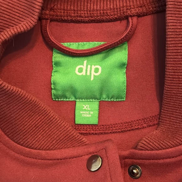 Dip burgundy bomber jacket size xl - Picture 5 of 5